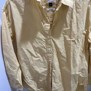Universal Threads yellow oversized  Button-Up Shirt - small
